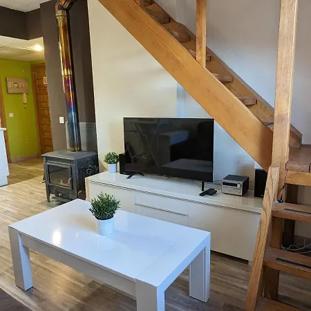 Bonito Y Luminoso Con Wifi Y Chimenea Aizu - Апартаменты Вильянуа